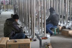 太陽能殺蟲燈不銹鋼桿