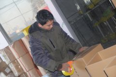 殺蟲燈裝箱打包完畢