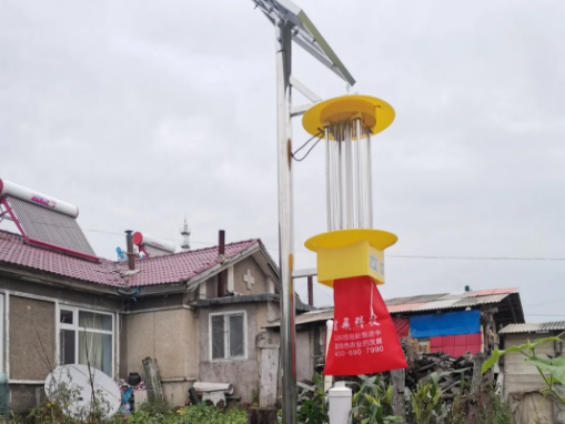 太陽能頻振式殺蟲燈
